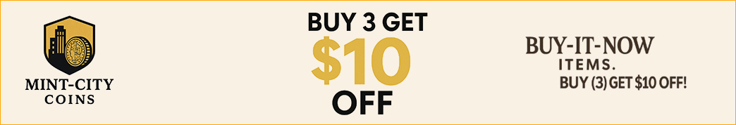 Many Buy-It-Now items Buy (3) Get $10 Off!